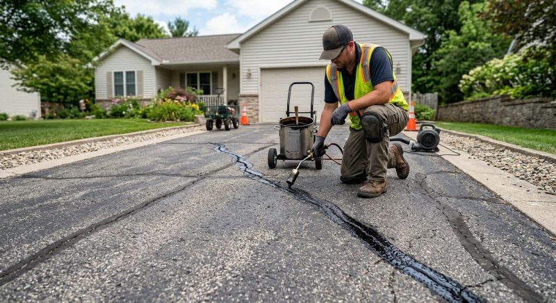 Asphalt Cracks Repair in Temecula, CA