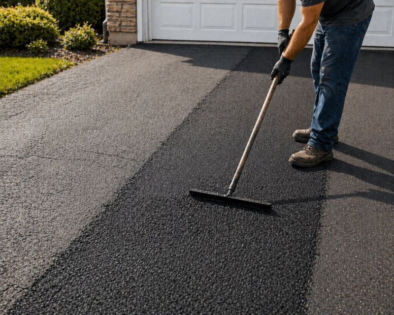 Blacktop Driveway Repair in Little Rock, AR