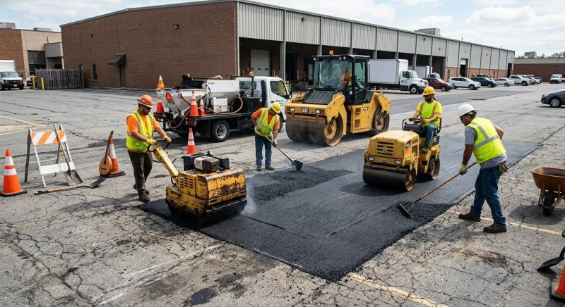 Commercial Pavement Repair in Palm Springs, CA